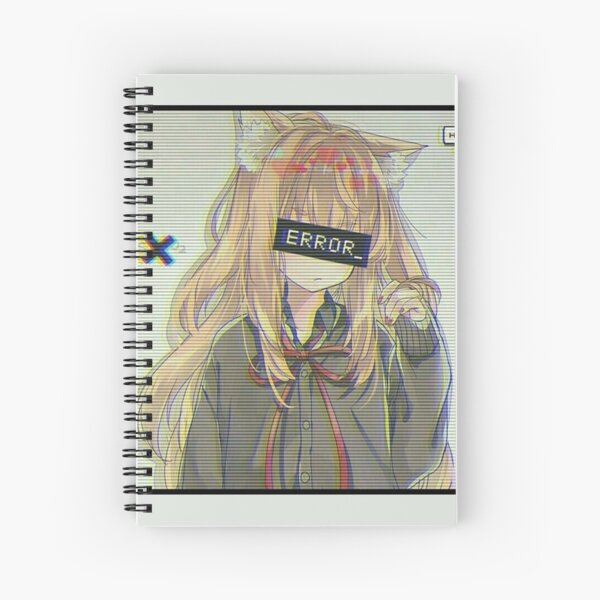 Cuaderno de espiral «Error Glitch - Sad Anime Girl» de simouser | Redbubble Cuaderno de espiral «Error Glitch - Sad Anime Girl» de simouser | Redbubble
