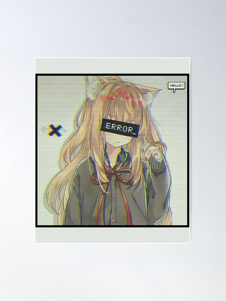 You Broke My Heart - Sad Anime Girl Metal Print for Sale by LEVANKOV Items