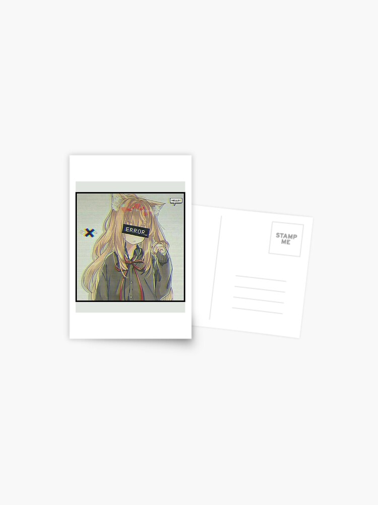 Sad Anime Girl Photographic Print for Sale by LEVANKOV Items