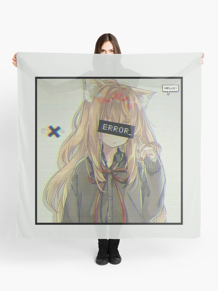 Error Glitch - Sad Anime Boy Art Board Print for Sale by LEVANKOV