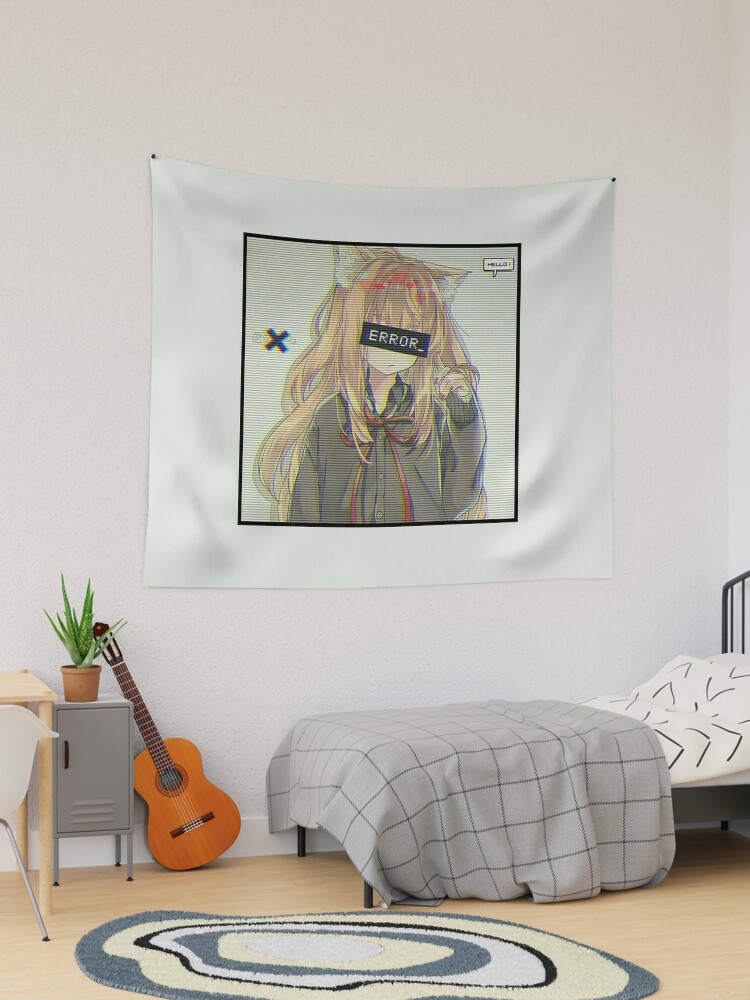 Sad Anime Girl Metal Print for Sale by LEVANKOV Items