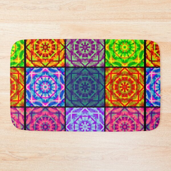Item preview, Multi colored patchwork kaleidoscope #2 designed and sold by Carrie_Anne_Designs.