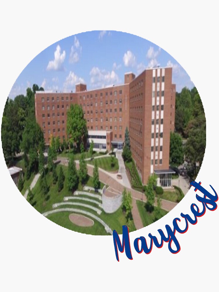 "Marycrest Complex at UD" Sticker for Sale by sarahnotsara Redbubble