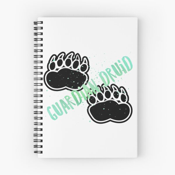 Item preview,  Guardian Bear Druid Mantra: DnD Spells and Attacks - TANK- Gamer Logo - Green designed and sold by CloudDance.