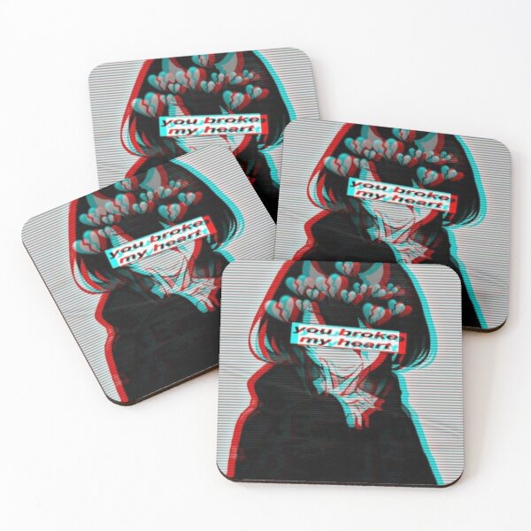 Item preview, You Broke My Heart - Sad Anime Girl designed and sold by LEVANKOV Items.