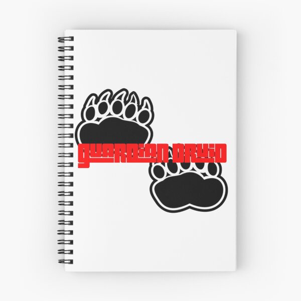 Item preview, Old School Guardian Bear Druid Mantra: DnD Spells and Attacks - TANK- Gamer Logo - RedHorde designed and sold by CloudDance.