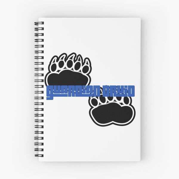Item preview, Old School Guardian Bear Druid Mantra: DnD Spells and Attacks - TANK- Gamer Logo - BlueAlliance designed and sold by CloudDance.