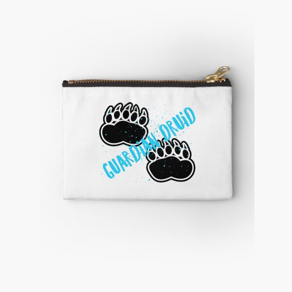 Item preview, Copy of Guardian Bear Druid Mantra: DnD Spells and Attacks - TANK- Gamer Logo - Blue Rain designed and sold by CloudDance.