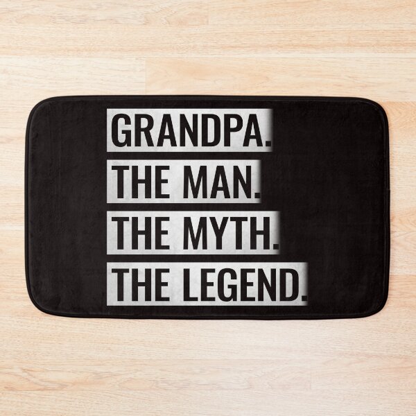 Item preview, Grandpa The Man The Myth The Legend - Grandfather Gift designed and sold by PremiumTShirts.