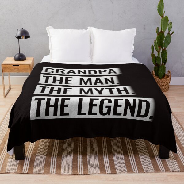 Item preview, Grandpa The Man The Myth The Legend - Grandfather Gift designed and sold by PremiumTShirts.