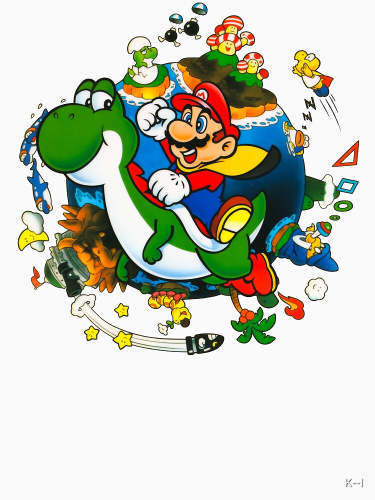 Super Mario World Planet. by K--I