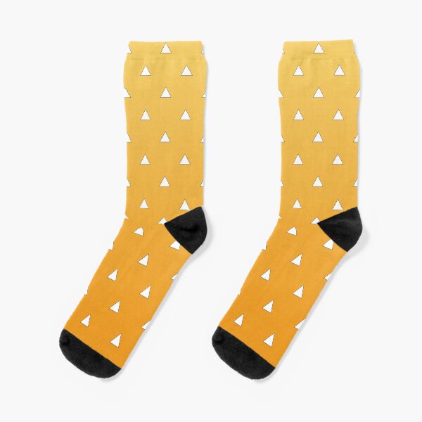 Zenitsu Pattern Socks
