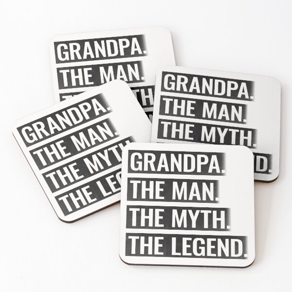 Item preview, Grandpa The Man The Myth The Legend - Grandfather Gift designed and sold by PremiumTShirts.