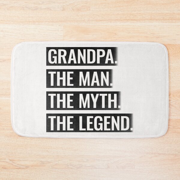 Item preview, Grandpa The Man The Myth The Legend - Grandfather Gift designed and sold by PremiumTShirts.