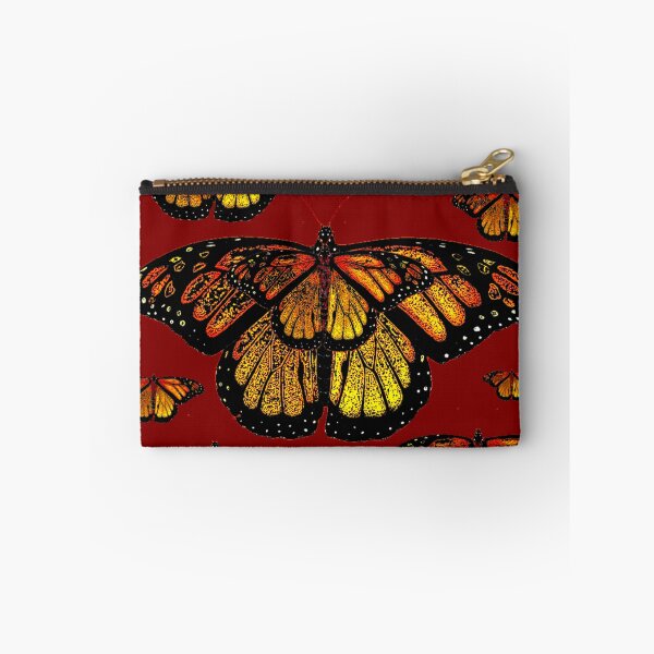 Item preview,  RUSTY BROWN, BLACK MONARCH BUTTERFLIES DESIGN designed and sold by sharlesart.