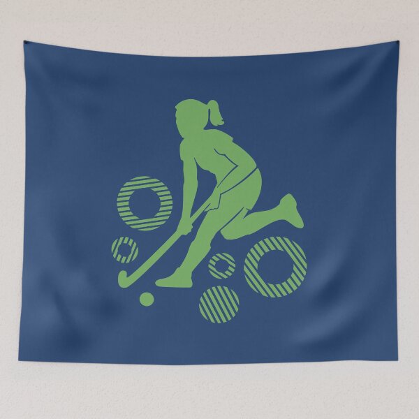 Item preview, Hockey girl green designed and sold by hookfreaks.