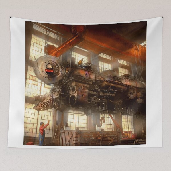 Item preview, Locomotive - Repair - Flying trains hidden dangers 1943 designed and sold by Mike Savad Photography.