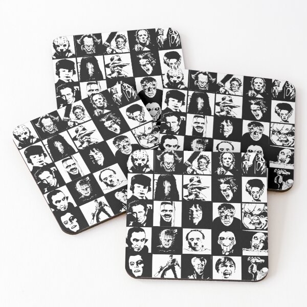 HORROR ICONz Coasters (Set of 4)