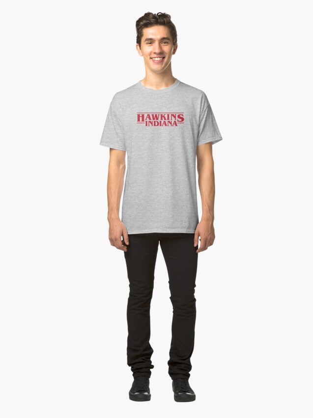 Alternate view of Not in Hawkins Anymore Classic T-Shirt