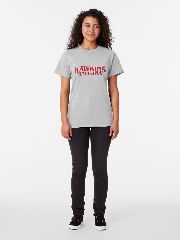 Alternate view of Not in Hawkins Anymore Classic T-Shirt