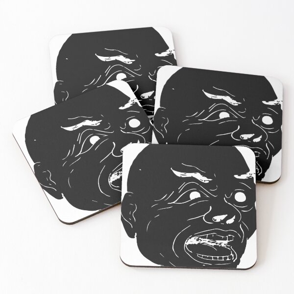 Item preview, Masque Grotesque by Henri Charles Guérard designed and sold by elforzi.
