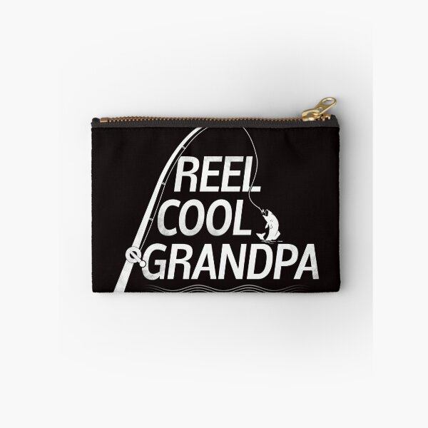 Item preview, Reel Cool Grandpa - Funny Fishing Grandfather Gift designed and sold by PremiumTShirts.