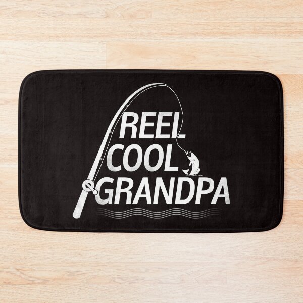 Item preview, Reel Cool Grandpa - Funny Fishing Grandfather Gift designed and sold by PremiumTShirts.