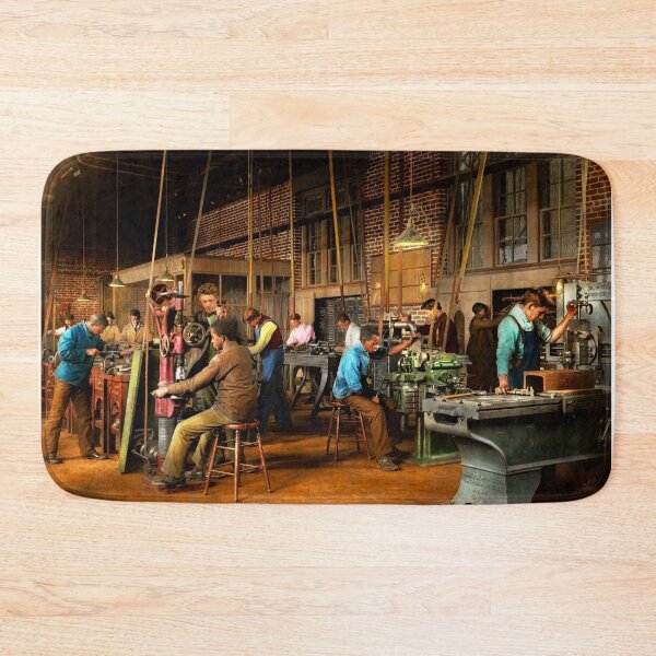 Item preview, Machinist - Training - Machinist school 1899 designed and sold by Mike Savad Photography.