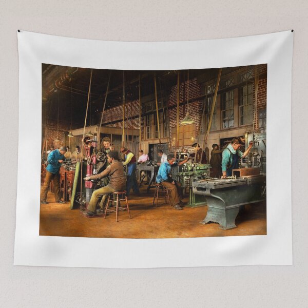 Item preview, Machinist - Training - Machinist school 1899 designed and sold by Mike Savad Photography.