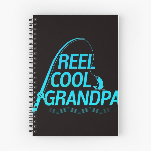 Item preview, Reel Cool Grandpa - Funny Fishing Grandfather Gift designed and sold by PremiumTShirts.