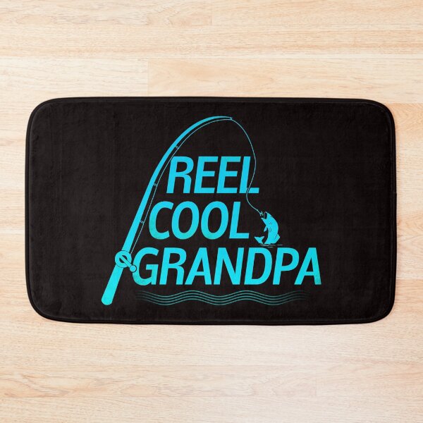 Item preview, Reel Cool Grandpa - Funny Fishing Grandfather Gift designed and sold by PremiumTShirts.