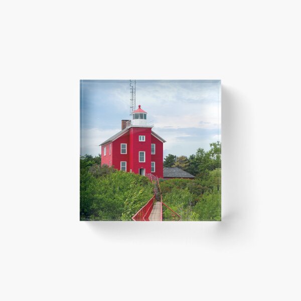 Item preview, Catwalk to Marquette Lower Harbor Lighthouse designed and sold by Brett Perucco.