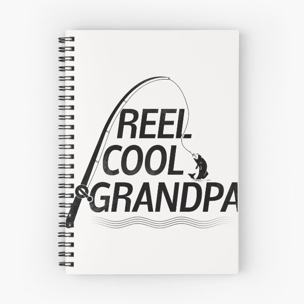 Item preview, Reel Cool Grandpa - Funny Fishing Grandfather Gift designed and sold by PremiumTShirts.