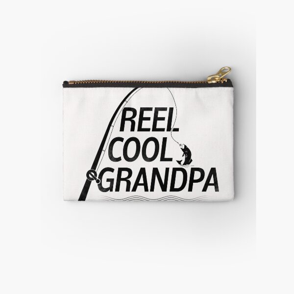 Item preview, Reel Cool Grandpa - Funny Fishing Grandfather Gift designed and sold by PremiumTShirts.