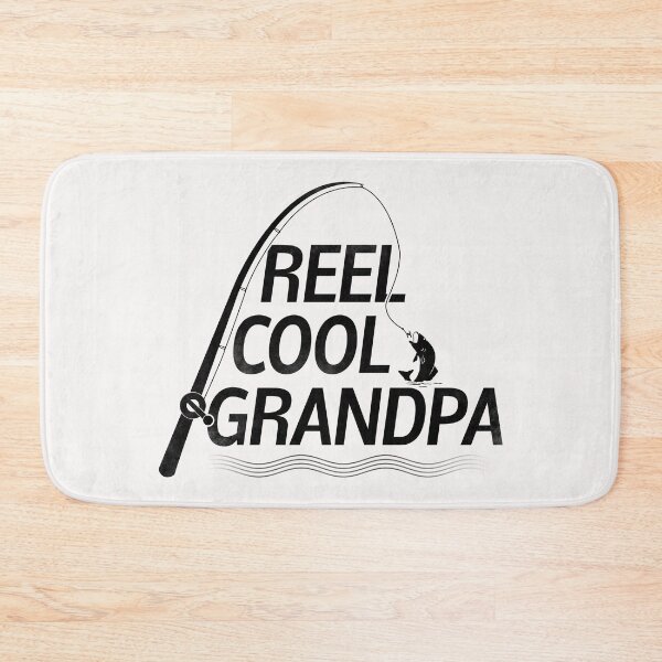 Item preview, Reel Cool Grandpa - Funny Fishing Grandfather Gift designed and sold by PremiumTShirts.