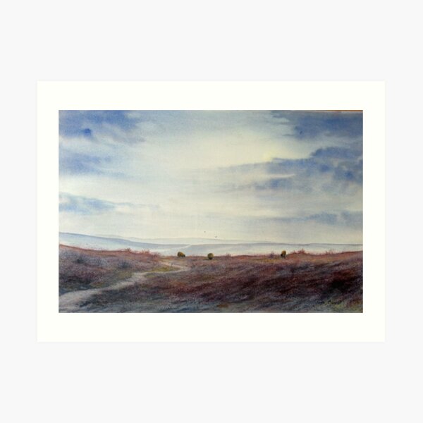 Twilight Settles on the Moors Art Print