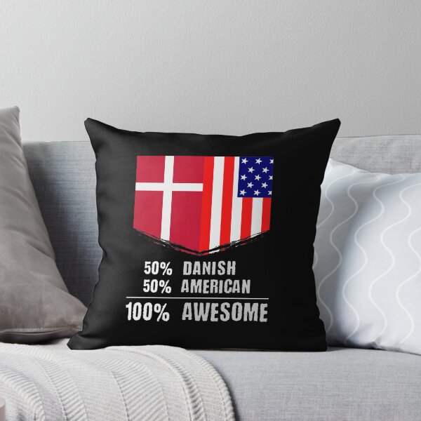 Artikelvorschau, 50% dänisch 50% amerikanisch 100% großartiger Einwanderer entworfen und verkauft von perfectpresents.