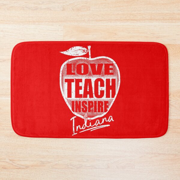Item preview, Apple Indiana Teachers Red for Ed Action Day designed and sold by RiffXS.