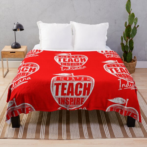 Item preview, Apple Indiana Teachers Red for Ed Action Day designed and sold by RiffXS.