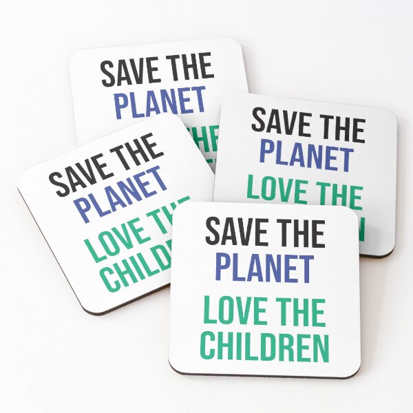 Item preview, Save The Planet Love The Children designed and sold by mBshirts.