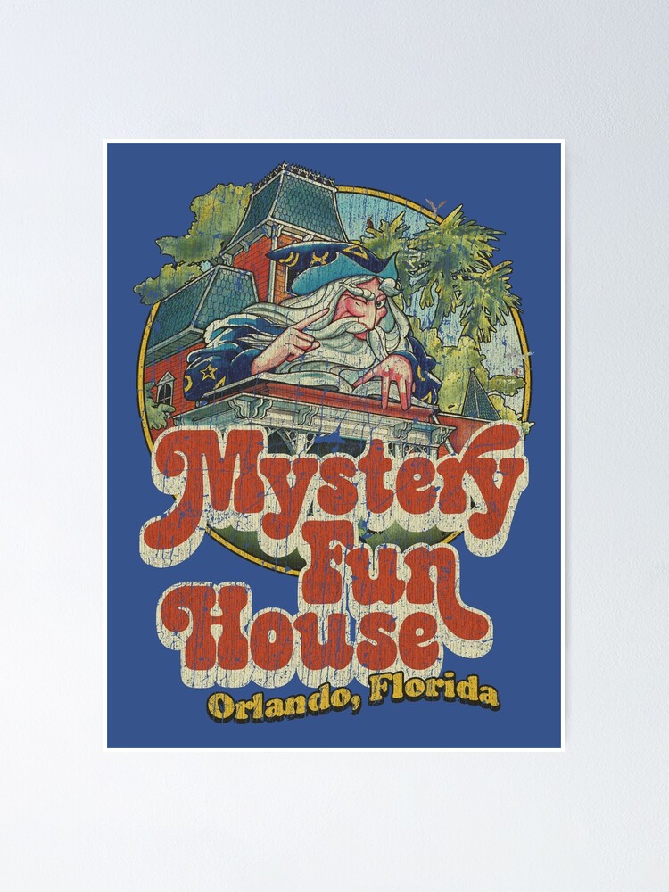 NWT Mystery Fun House T-Shirt NEW *Pick your color & size* Orlando Florida 80's