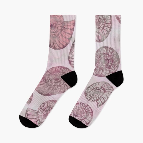 Item preview, Blush Pink Sea Shell Pattern designed and sold by artsandsoul.