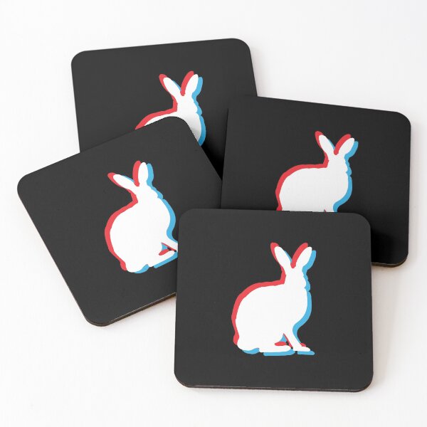 Item preview, Easter Bunny Retro Movie Effect Color Divide designed and sold by perfectpresents.