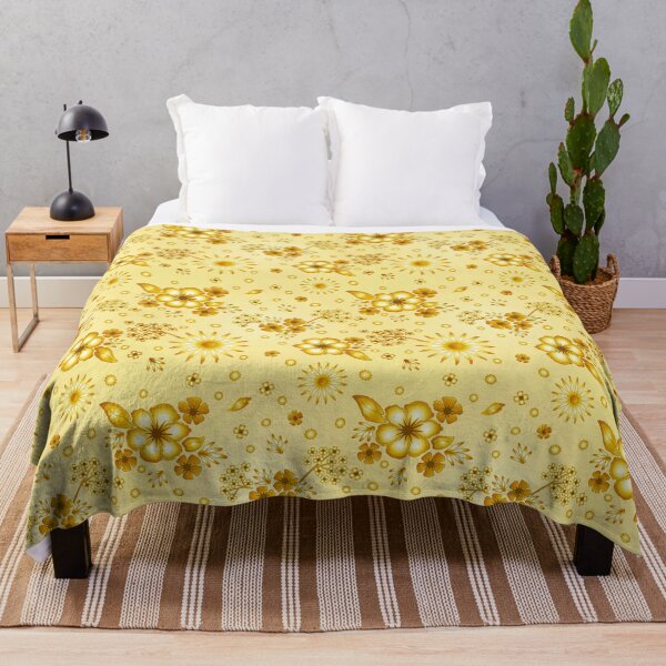 Item preview, Vintage Gold Toile Floral designed and sold by ZENDYtechSTYLE.