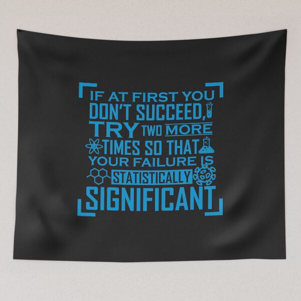 Item preview, Statistically significant failure chemistry motivation nerd designed and sold by hadleydesigns.