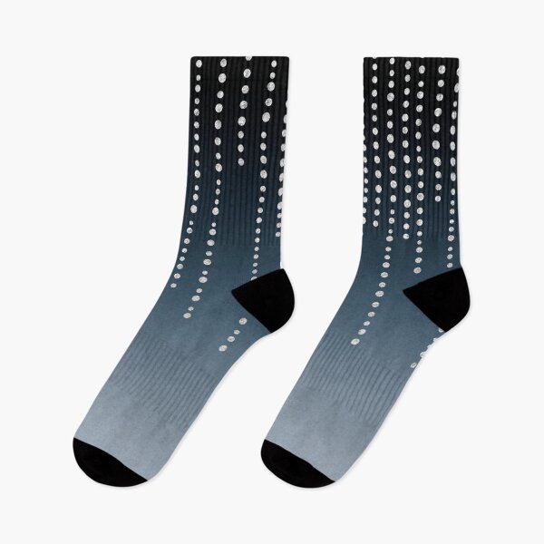 Item preview, Rhinestone Faux Glitter Line On Dark Blue Denim designed and sold by artsandsoul.