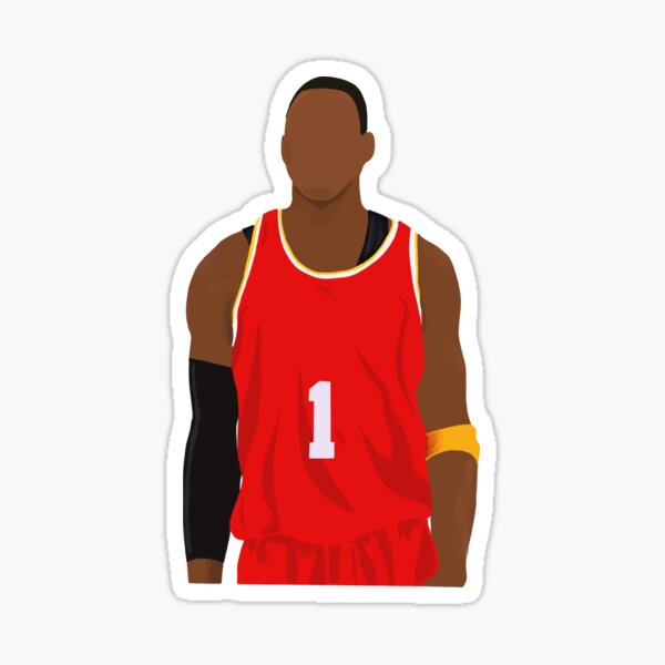 Tracy McGrady Back-To Sticker for Sale by RatTrapTees