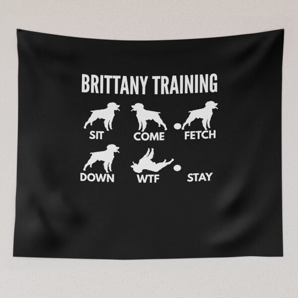 Item preview, Brittany Training Brittany Spaniel Tricks designed and sold by DoggyStyles.