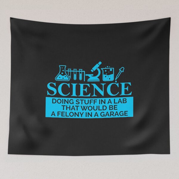 Item preview, SCIENCE Chemistry equipment funny gift for teacher geek nerd designed and sold by hadleydesigns.