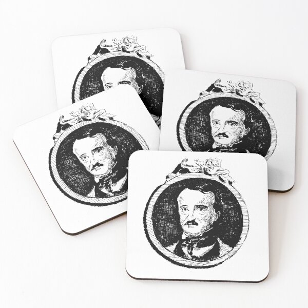 Item preview, Edgar Allan Poe Portrait by Édouard Manet designed and sold by elforzi.